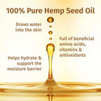 Flip-top cap detail of 17 ounce Hempz pet shampoo bottle