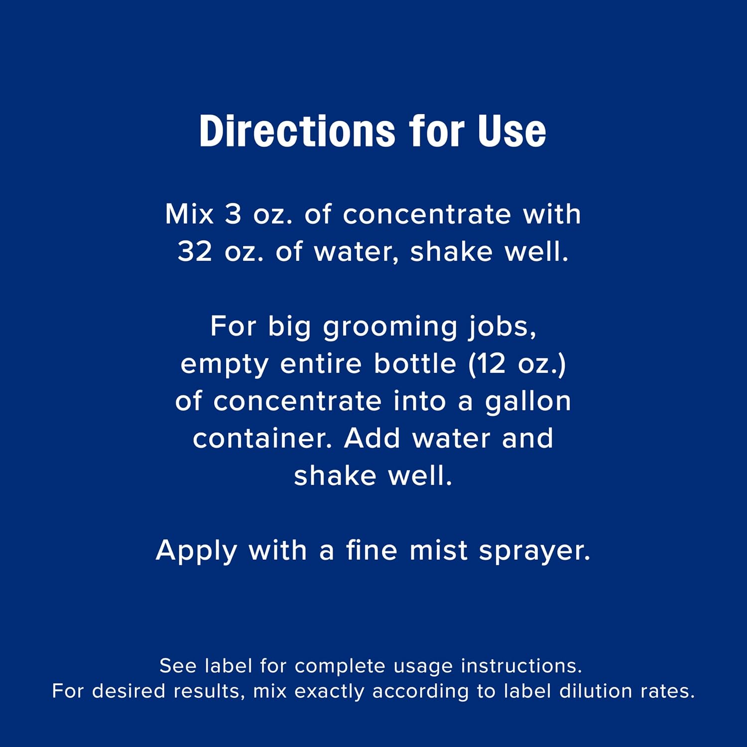 Farnam Laser Sheen Dazzling Shine and Detangler Concentrate for Horses, Repels Dirt and Stains, Makes 1 Gallon of Spray, 12 fluid ounces - Image 9