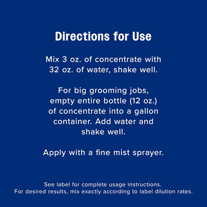 Farnam Laser Sheen Dazzling Shine and Detangler Concentrate for Horses, Repels Dirt and Stains, Makes 1 Gallon of Spray, 12 fluid ounces - Image 9