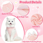 Coppthinktu surgical onesie side profile for cats