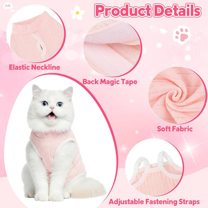 Coppthinktu surgical onesie side profile for cats