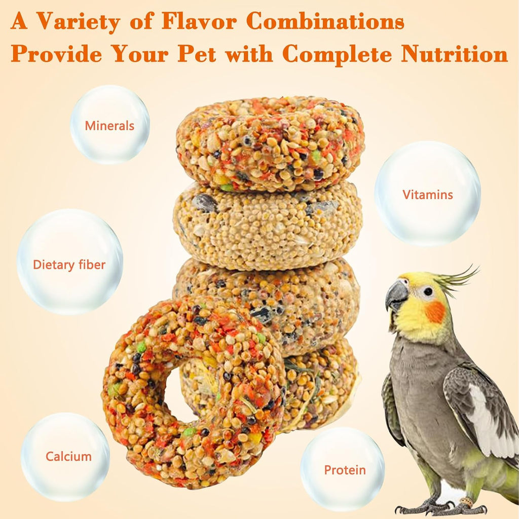 Fhiny parakeet chew toy ingredient details display