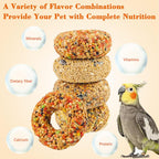 Fhiny parakeet chew toy ingredient details display