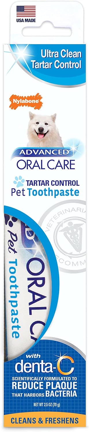 Nylabone Advanced Oral Care Natural Toothpaste Peanut Butter 2.5 oz. (1 Count) - Image 10