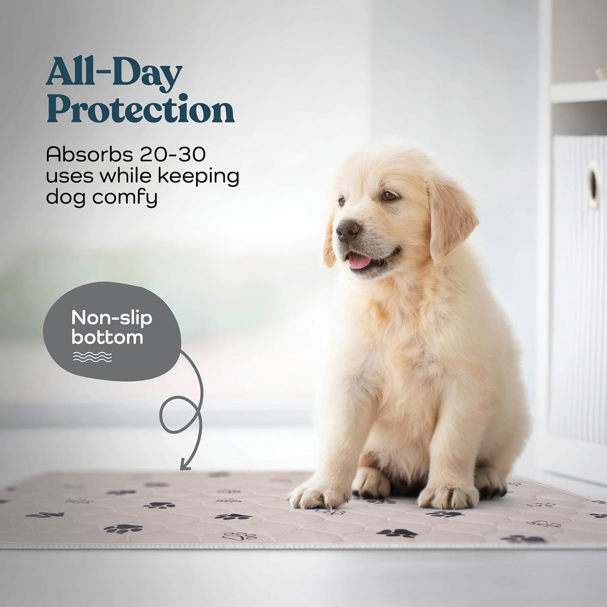 4-layer construction of Pitpet absorbent pet mats