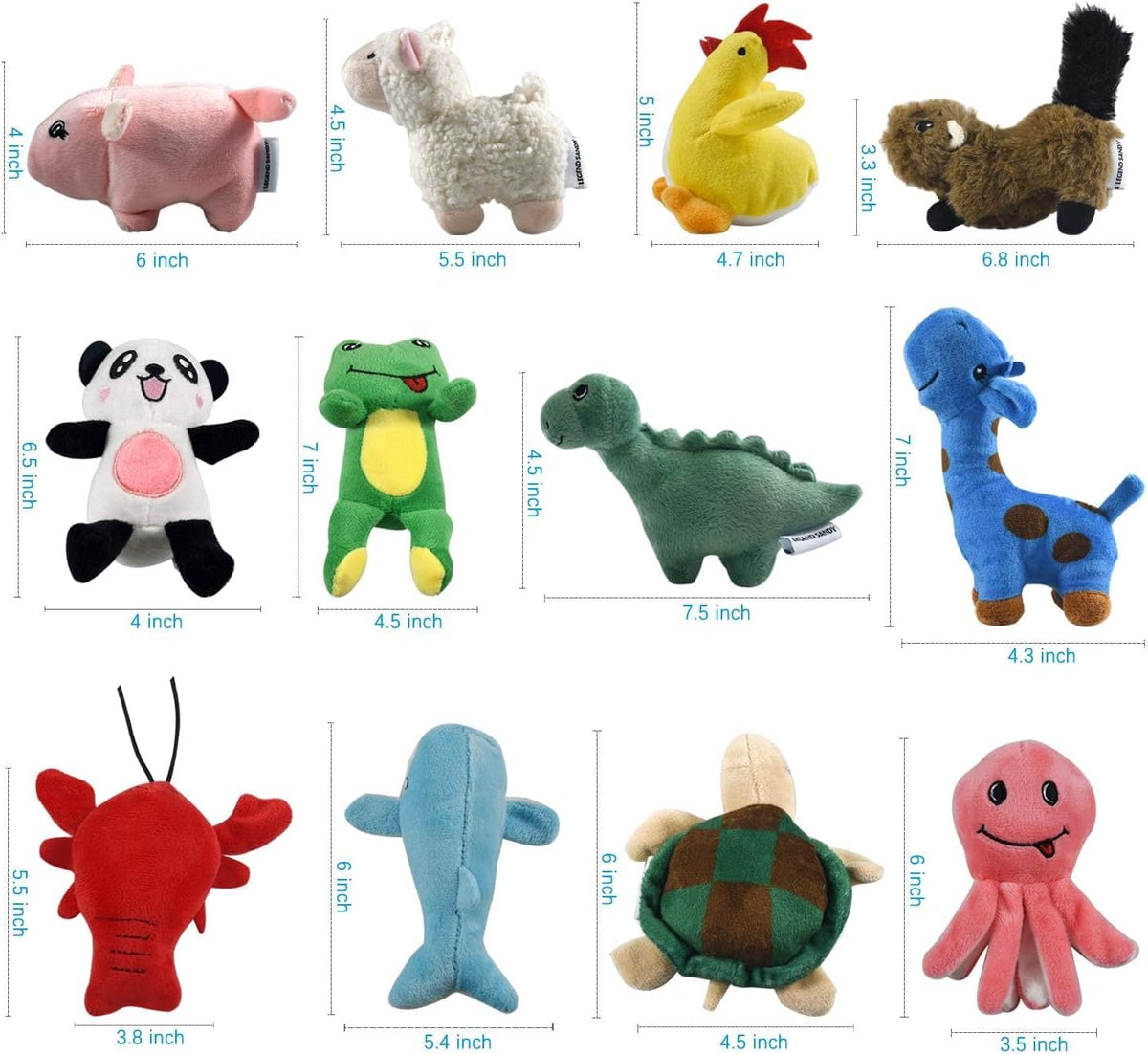 Legend Sandy imported bulk pet accessories package showing assortment variety for small dogs.