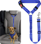 BWOGUE Pet Dog Cat Seat Belts, Car Headrest Restraint Adjustable Safety Leads Vehicle Seatbelt Harness (1 Pack) - Image 9