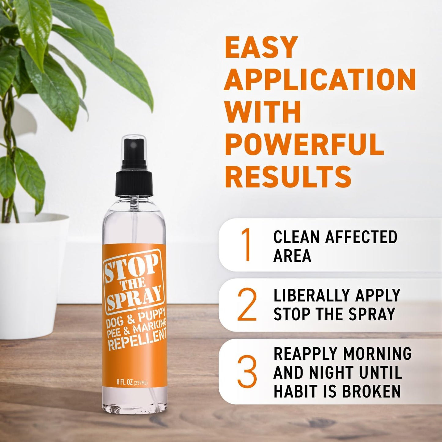 Emmy's Best pet marking deterrent spray label detail