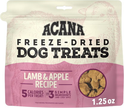 ACANA Singles Grain Free Dog Treats Limited Ingredients & Freeze-Dried Beef & Pumpkin 3.25oz Bag - Image 11