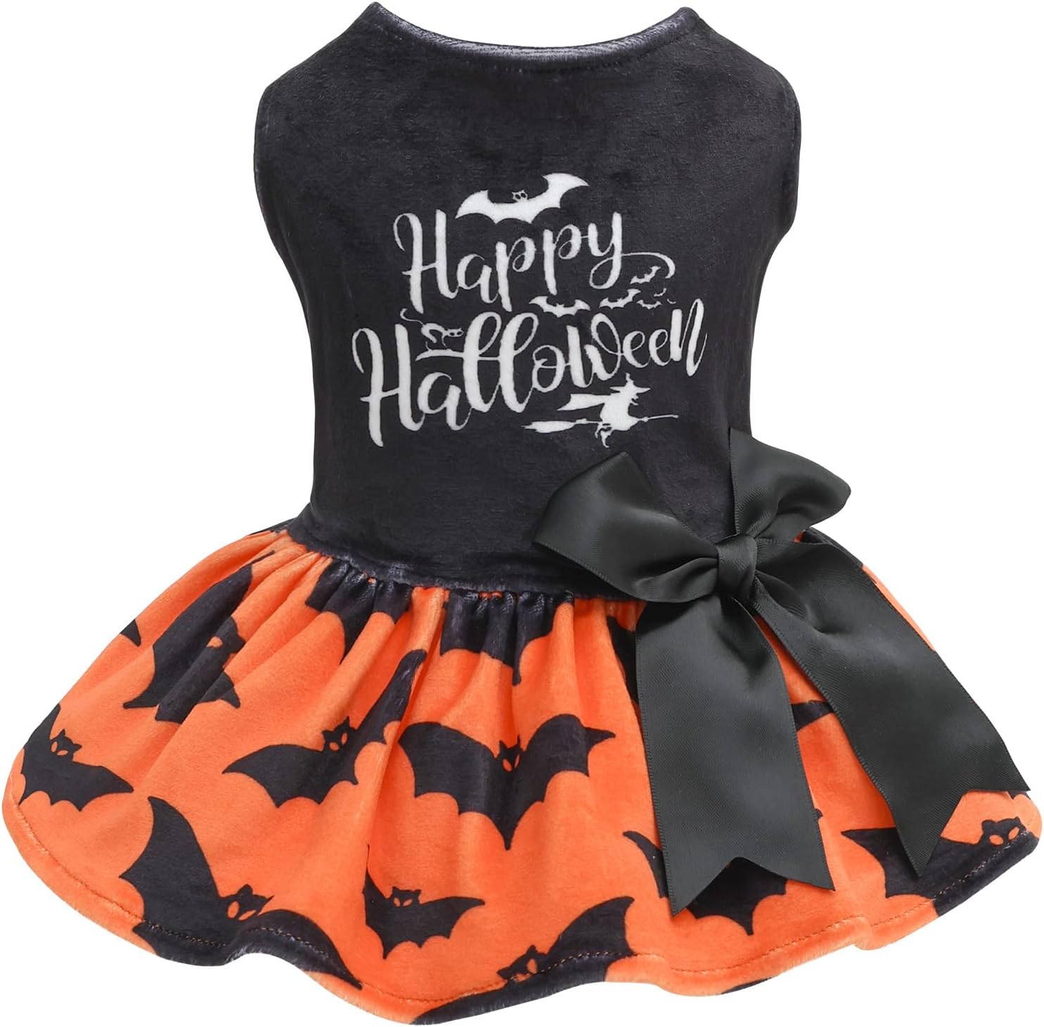 CuteBone Velvet Dog Dresses for Small Dogs, Stylish & Soft Fabric, Comfortable Fit for Everyday Wear, Perfect for Special Occasions NCVA11S - Image 9