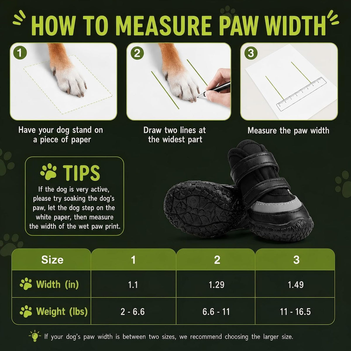 Rynvale Studio breathable dog boots sole detail