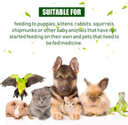 Reusable medical feeding syringe for small animals