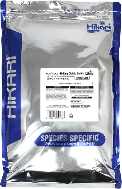 Hikari 12-Ounce Sinking Cichlid Gold Pellets for Pets, Mini - Image 14