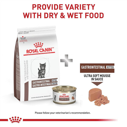 Royal Canin Veterinary Diet Feline Gastrointestinal Kitten Dry Cat Food, 4.4 lb Bag - Image 9