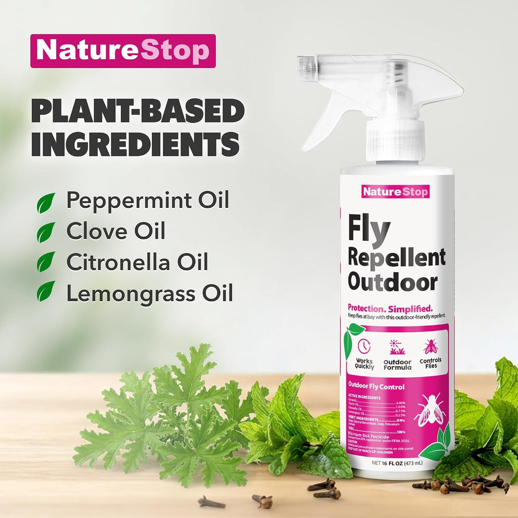 NatureStop non sticky fly and mosquito repellent lifestyle view