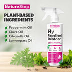 NatureStop non sticky fly and mosquito repellent lifestyle view