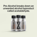 ZBiotics Pre-Alcohol Probiotic Drink multi pack bottles.