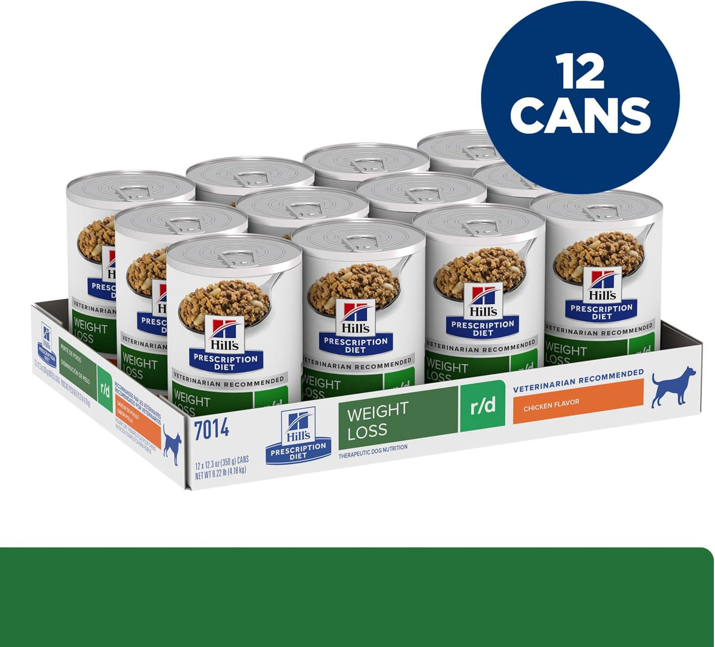 USA imported Hill's Prescription Diet canine rd weight management formula close up