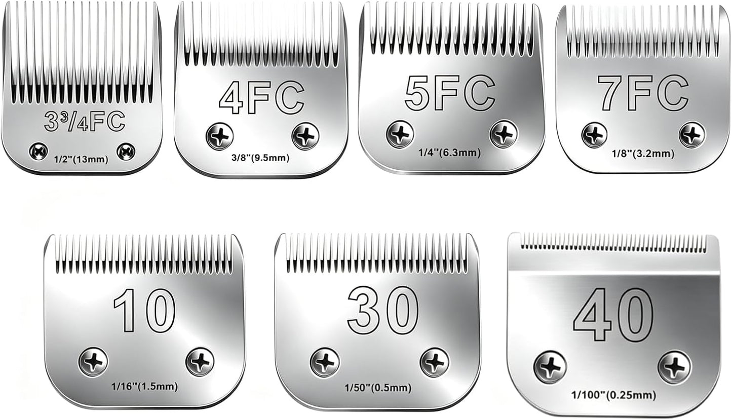 Audoc professional dog grooming attachment demonstrating rust resistant steel component.