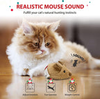 Gigwi cat toy showing the rubber wheel base mechanism