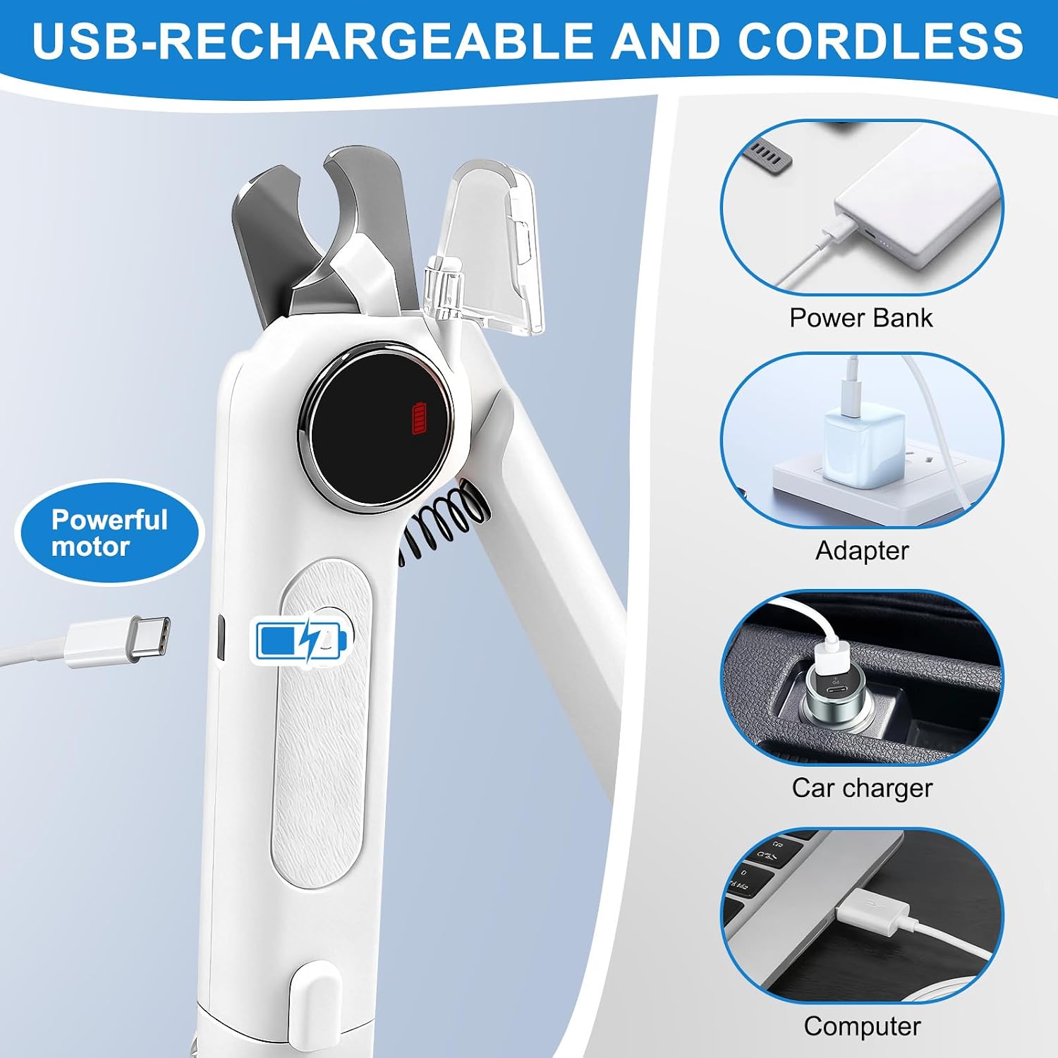 Vtopvmax 2-in-1 grooming kit components and accessories