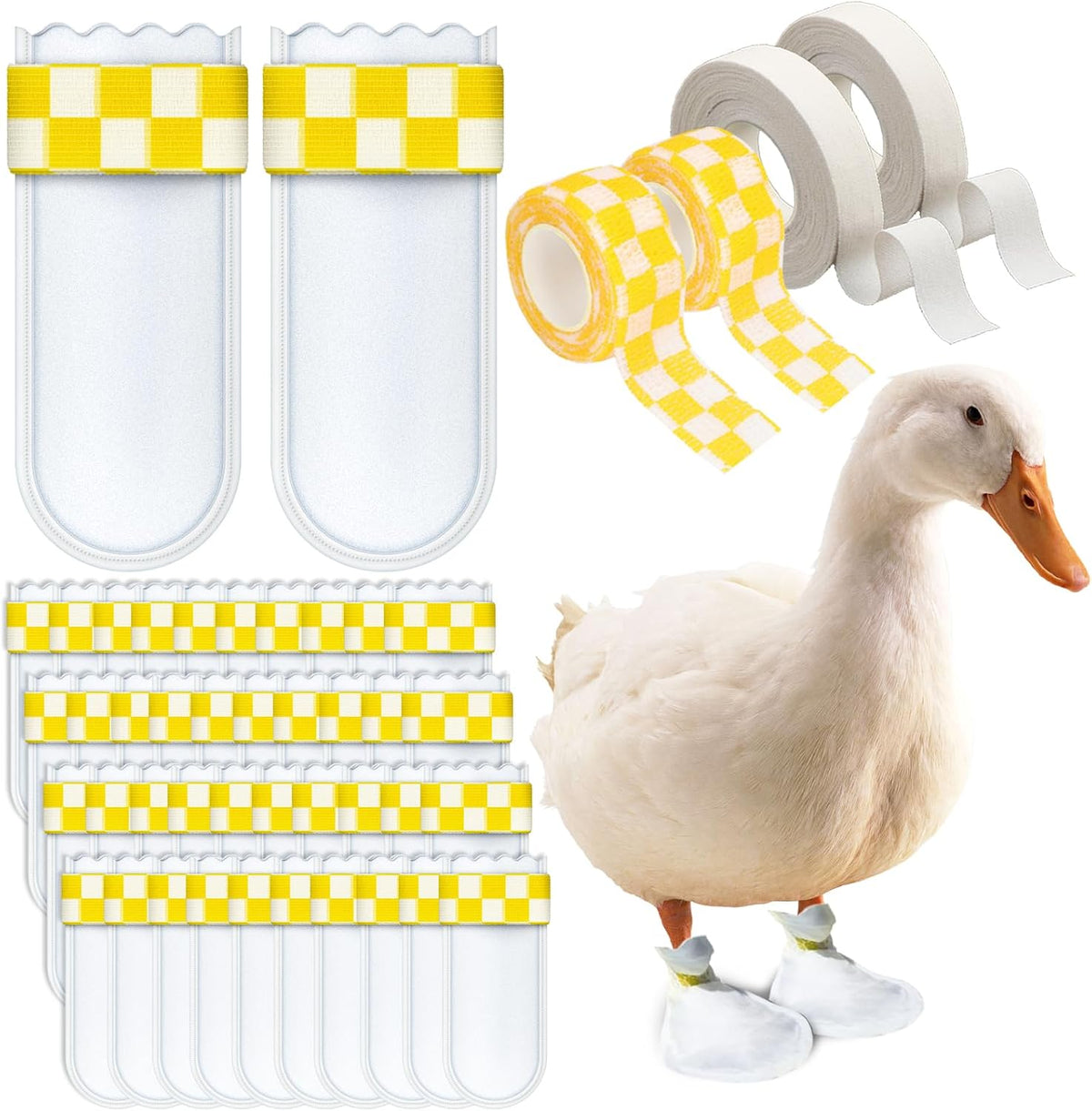 Disposable Duck Shoes for Real Ducks Feet Bumblefoot Care Supplies - Image 9