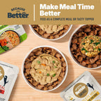 Because Its Better complete meal six count box showcasing authentic imported USA pet food packaging