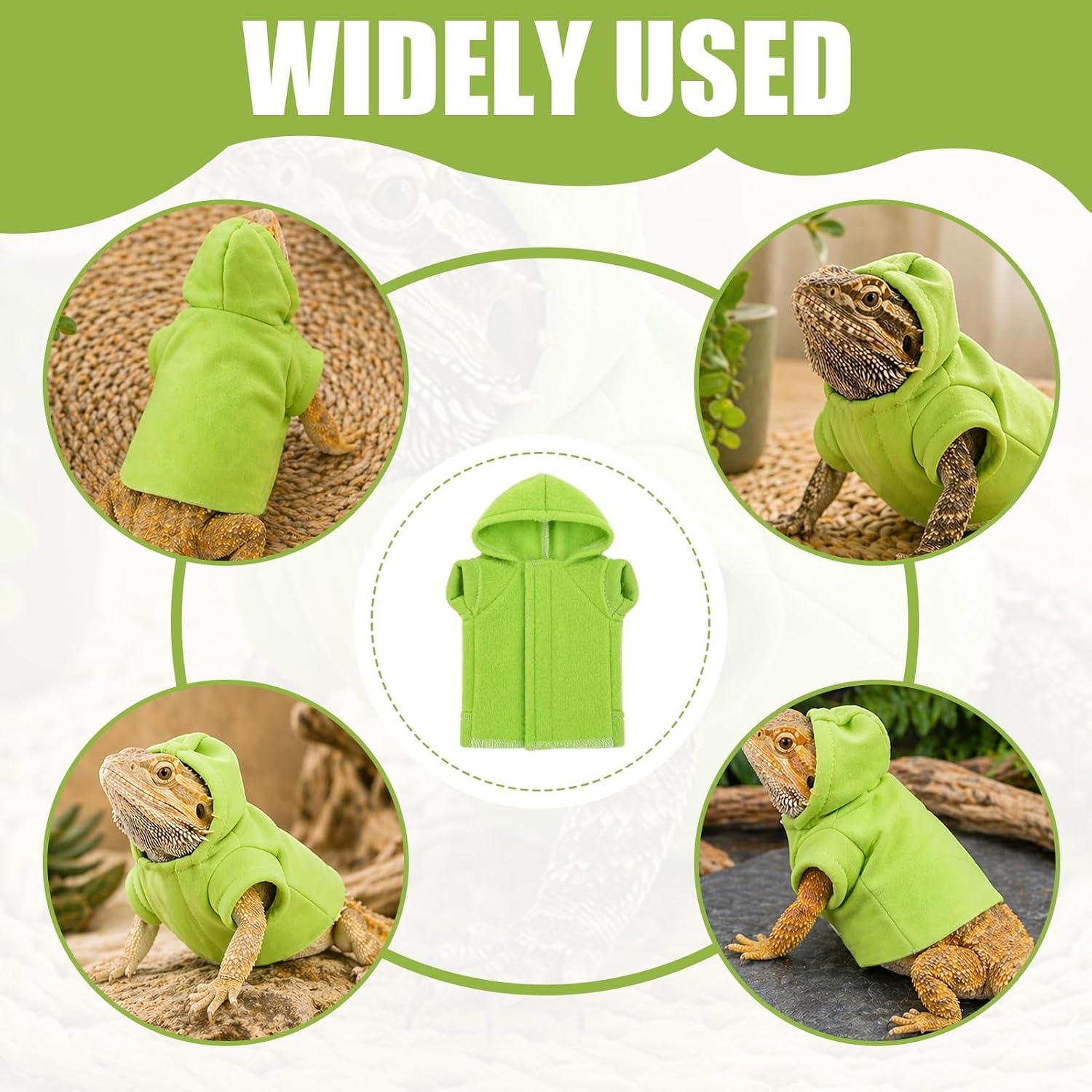 Husoiuy pet reptile photoshoot costume packaging view