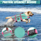 Underbelly view of the EMUST dog safety vest showcasing the wide hook-and-loop fastening area.