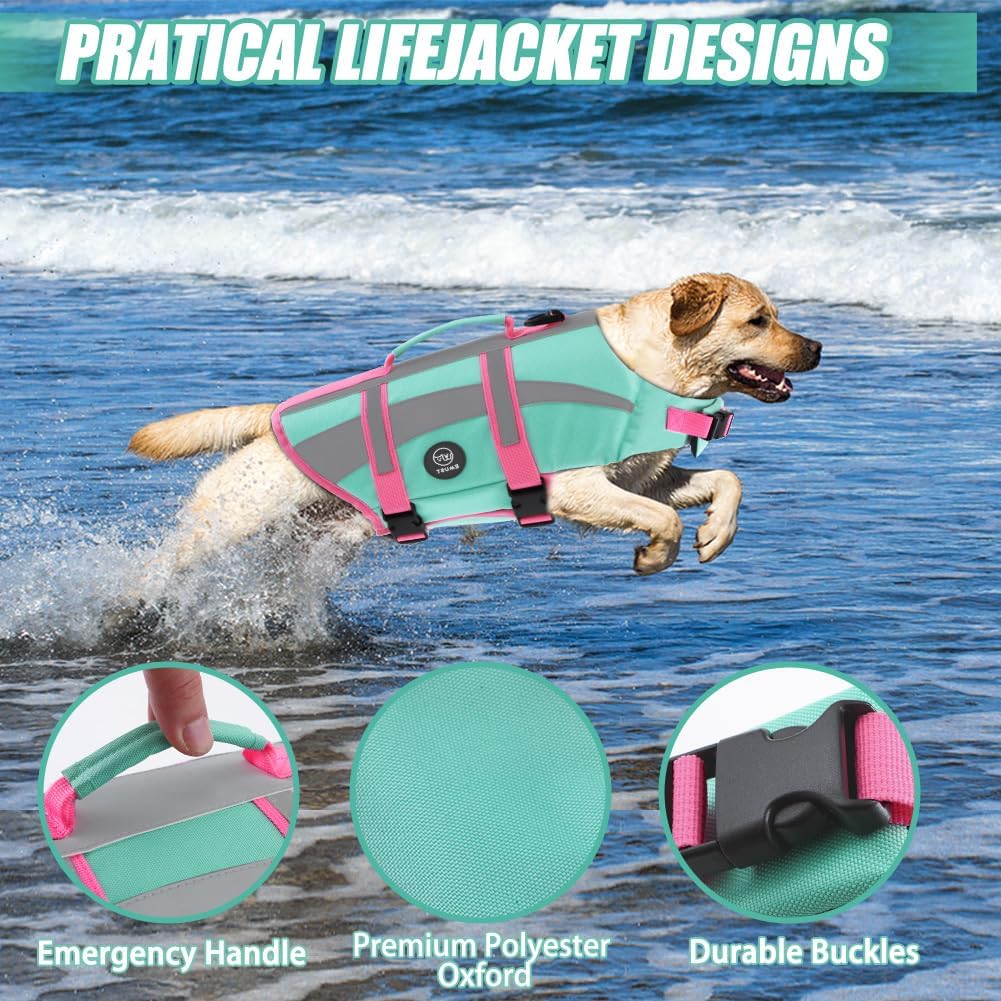 Underbelly view of the EMUST dog safety vest showcasing the wide hook-and-loop fastening area.