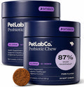 PetLab Co. Probiotics for Dogs front packaging showing pork flavor soft chews