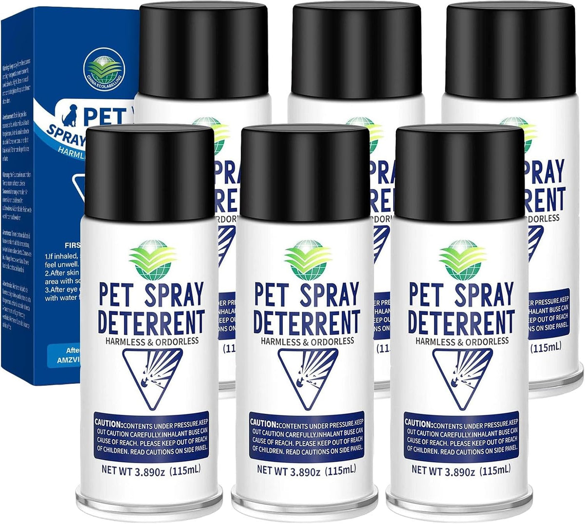 Premium automated pet deterrent spray refills for furniture protection