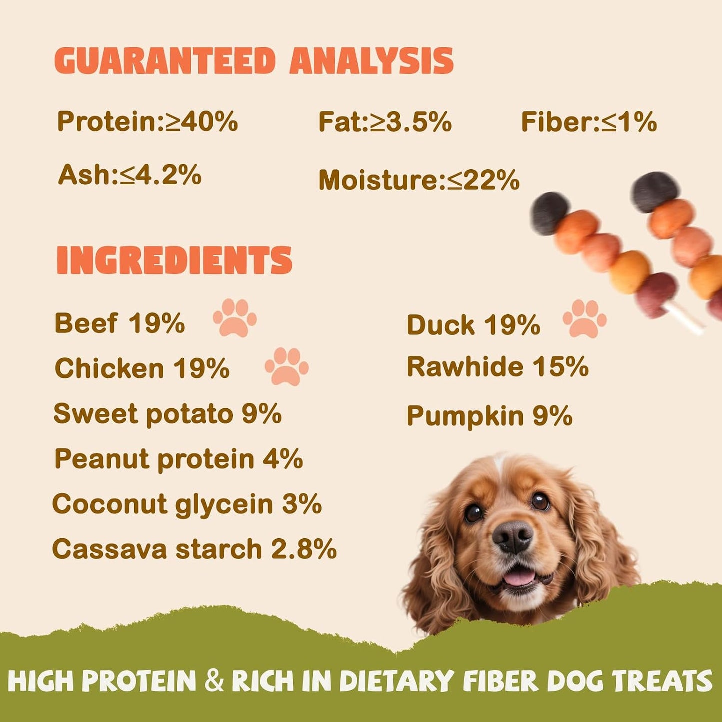 Beloved Pets dog treats 10.58 ounce package