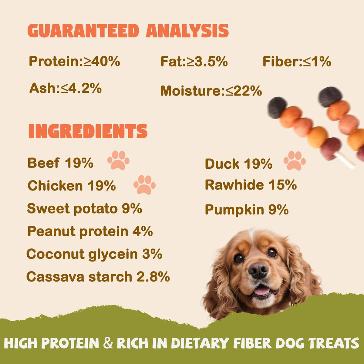 Beloved Pets dog treats 10.58 ounce package