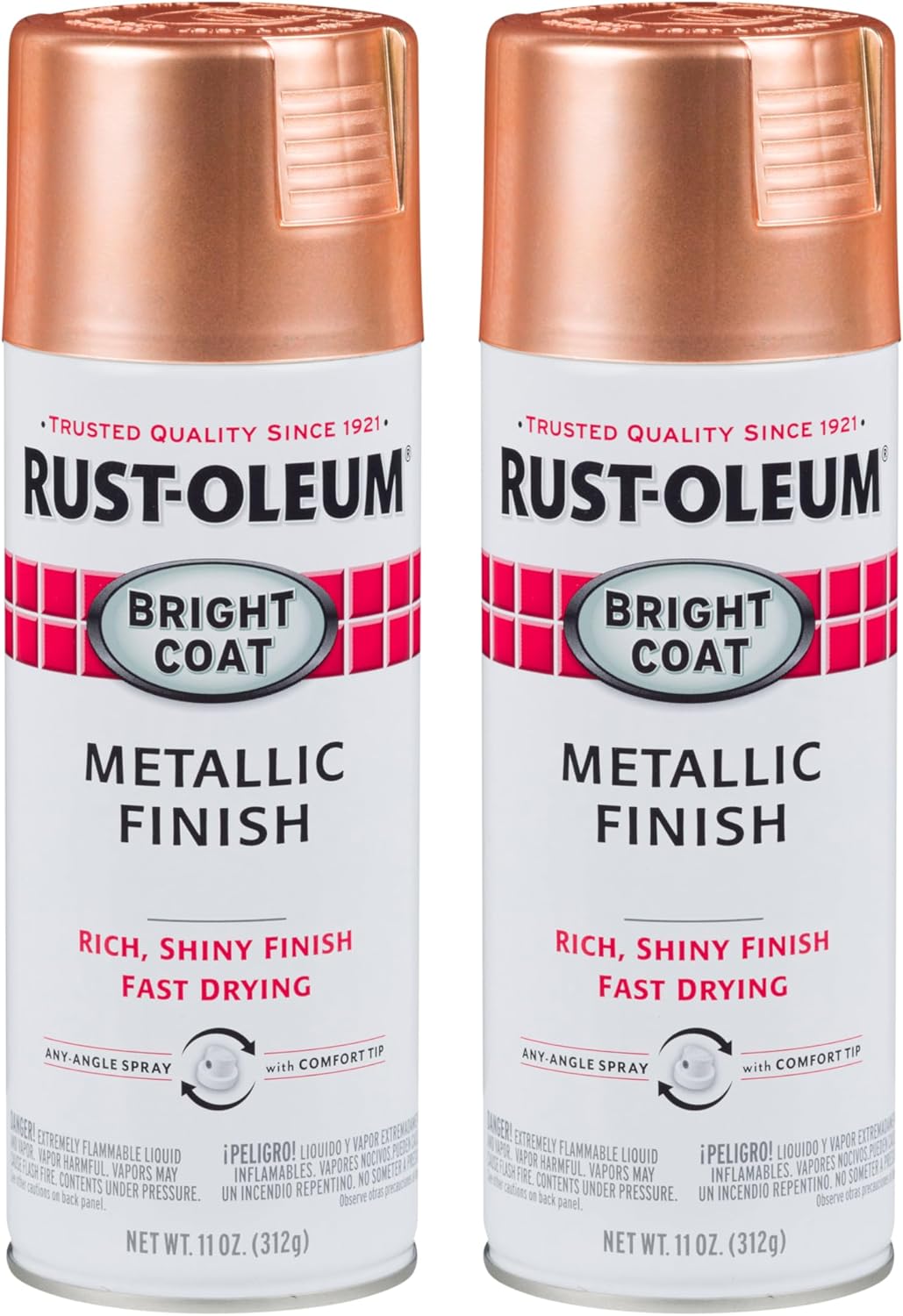 Rust-Oleum 7718830 Stops Rust Bright Coat Metallic Spray Paint, 11 Oz, Chrome (Pack of 1) - Image 14