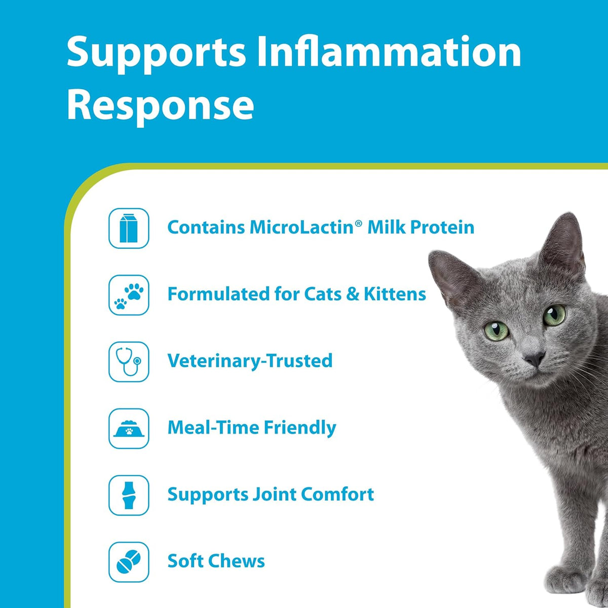 PRN Duralactin 60 soft chews bottle for cat joint health