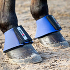 HORZE Pro Overreach Bell Boots for Horses, Neoprene Pair with Quick Wrap Closure, Durable Horse Leg Protection for Training, Turnout and Trail Rides, Shock Absorbing Horse Hoof Boots, in all sizes - Image 9