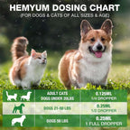 Omega three six nine dog calming treats substitute liquid