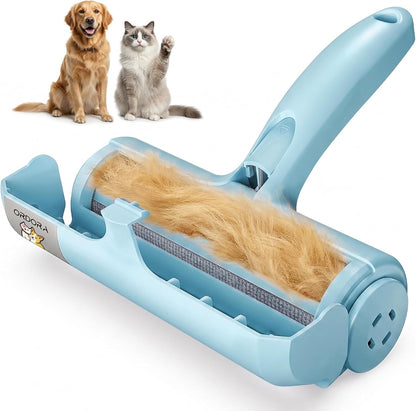 ORDORA Pet Hair Removal Tool: Reusable Lint Roller for Pet Hair - Portable Pet Hair Remover - Dog and Cat Hair Remover for Couch, Bedding, Car, Rugs & Furniture, Eco-Friendly, for Multi-Pet Homes - Image 9