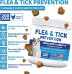 ColEaze daily skin and coat support soft treats for all cat breeds