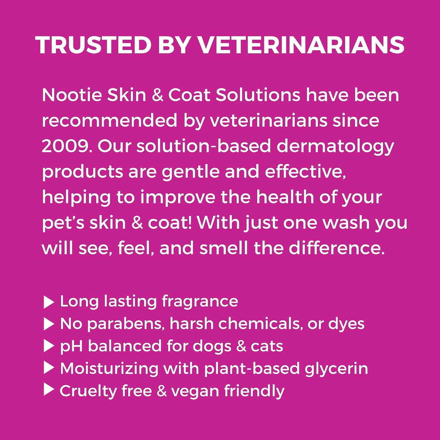 Authentic USA imported Nootie daily pet grooming spray