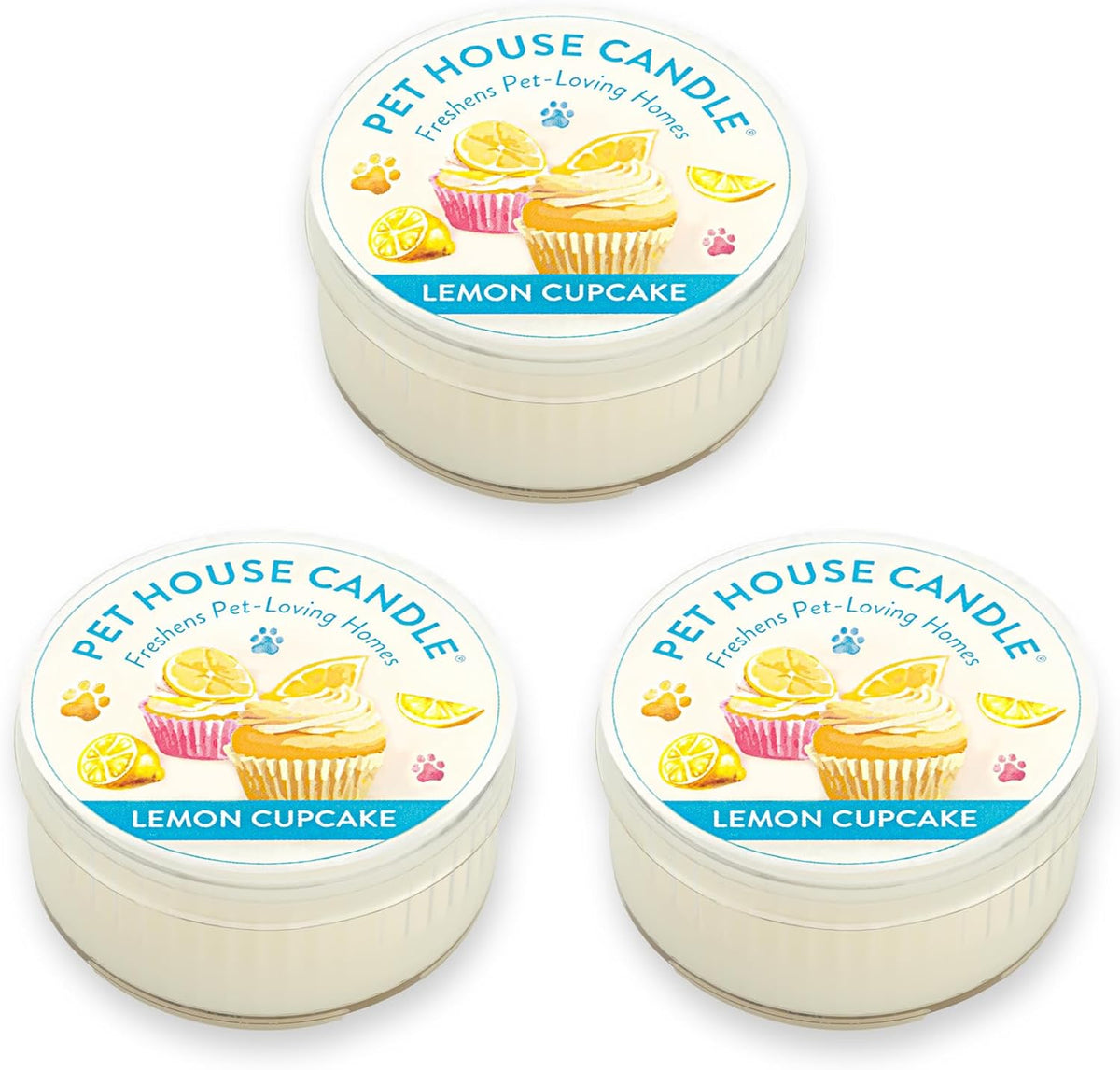 Pet House Mini Candles for Pet Odor Made with Natural Soy Wax, Plant Based, Dog and Cat Friendly Scented Candles, Variety Pack of 3 - Image 13