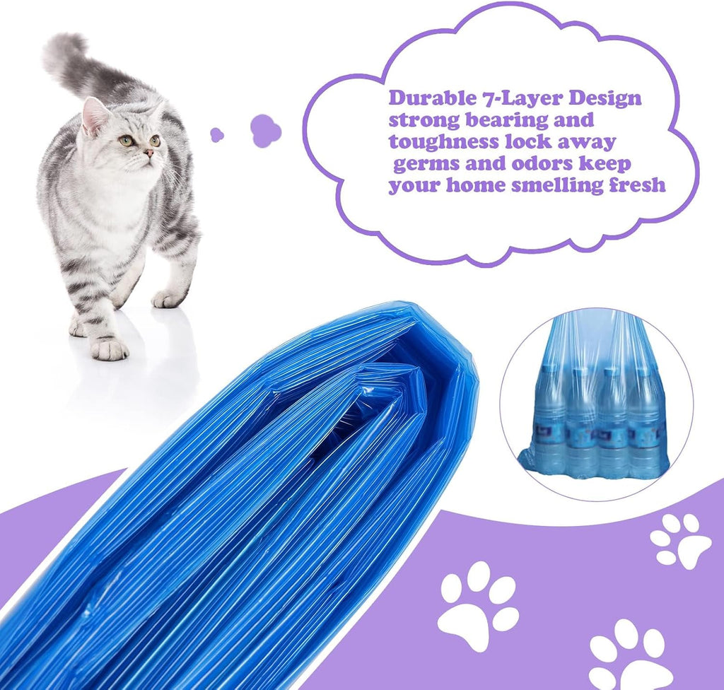 Scented pet waste liner film compatibility demonstration with cartridge