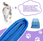 Scented pet waste liner film compatibility demonstration with cartridge