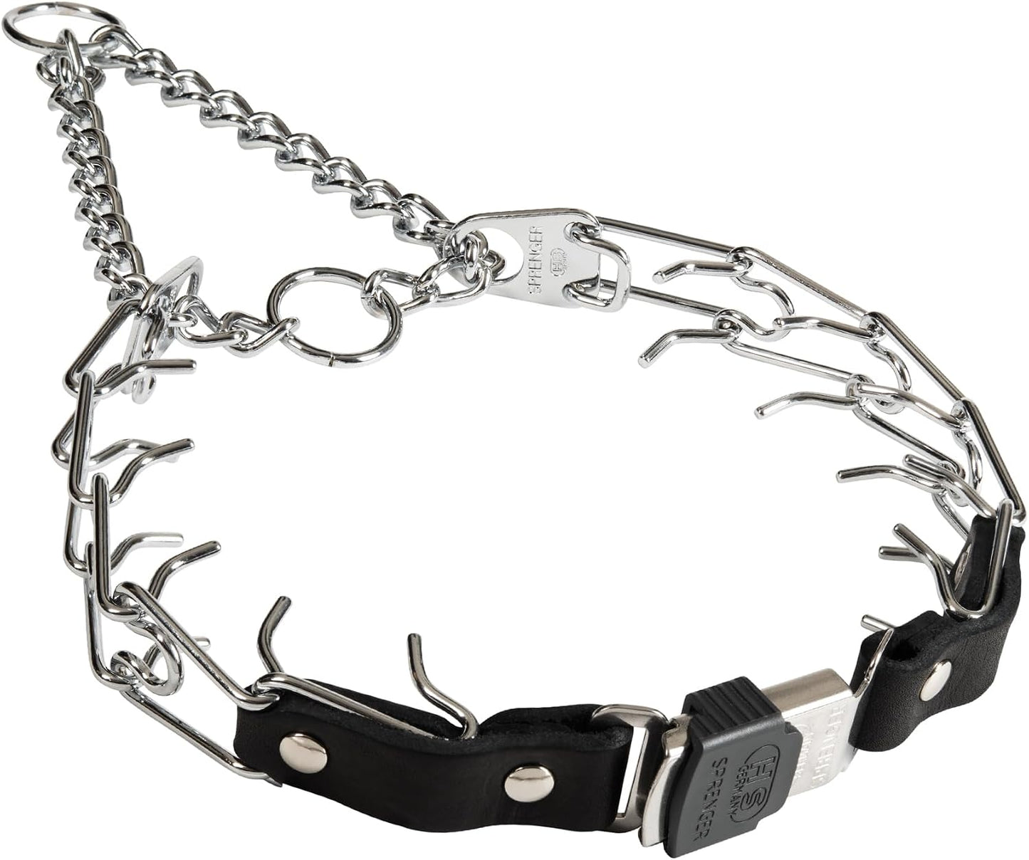 Herm Sprenger 2.25mm Prong Collar for Dog Training Adjustable Length & Easy Quick Release Buckle for Small/Medium Dogs (13-19" Neck) - Image 13