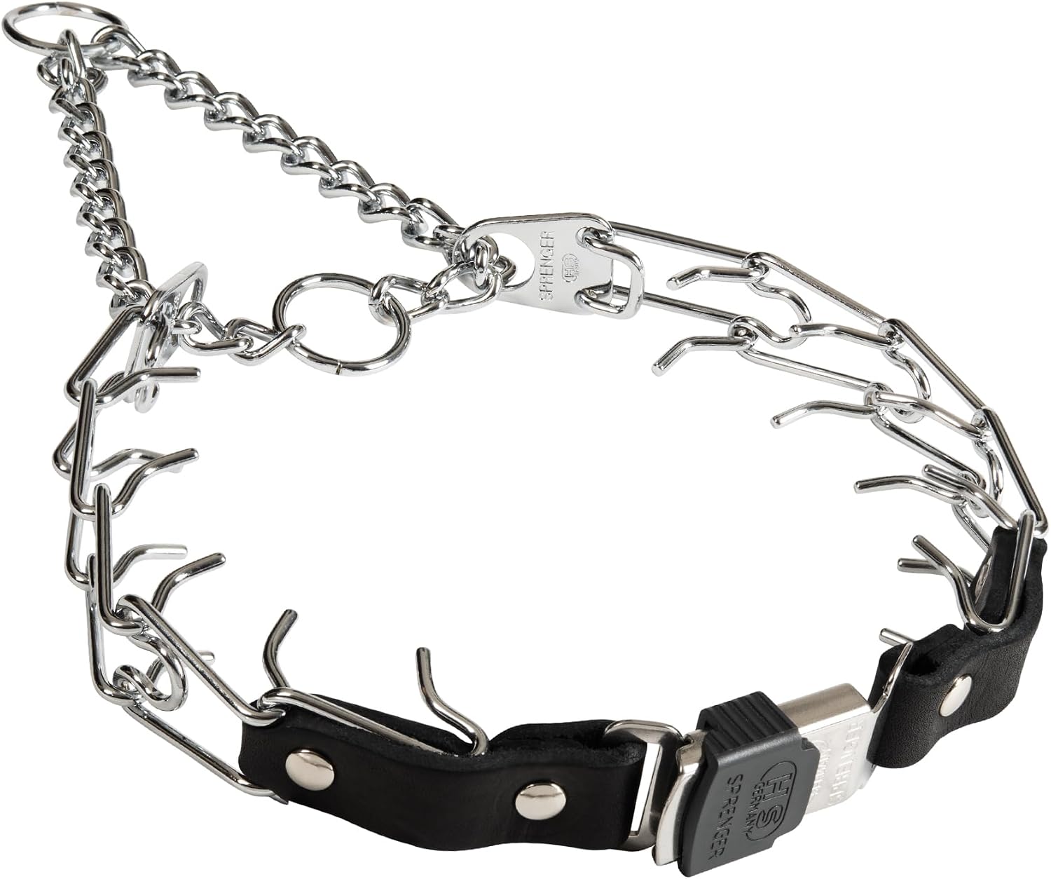 Herm Sprenger 2.25mm Prong Collar for Dog Training Adjustable Length & Easy Quick Release Buckle for Small/Medium Dogs (13-19" Neck) - Image 13
