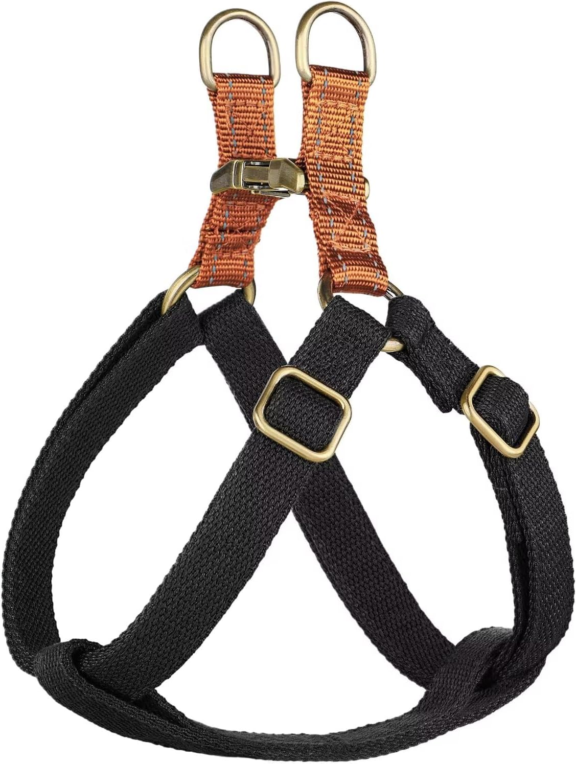 Didog Step in Dog Harness with Metal Buckles, Freedom Nylon Dog Halter Vests for Small Dogs Easy Walking Training(S:Chest 13-22", Green) - Image 9