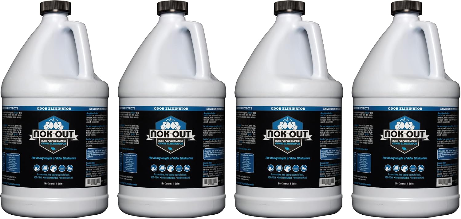 Nok-Out multi surface cleaning spray and odor oxidizer for household pet messes