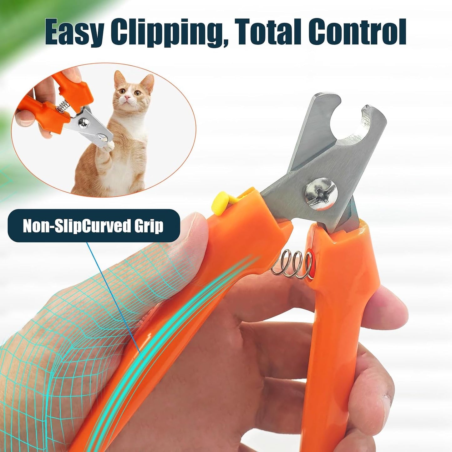 Bitbat 767C professional pet nail trimmer with safety lock engaged