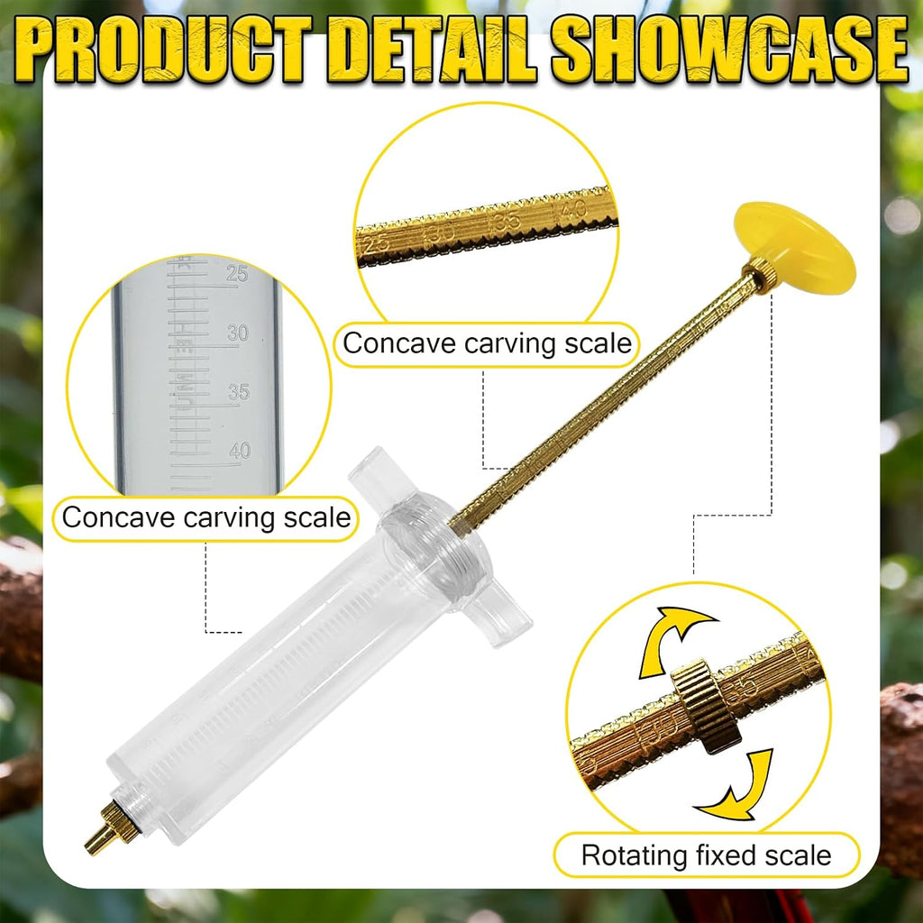 Baby Bird Feeding Syringe Set, Small Pet Parrot Feeder Hand Feeding Tubes Kit, Parrot Feeder Tubes Measuring Tools, for Baby Birds Small Pet - Image 4
